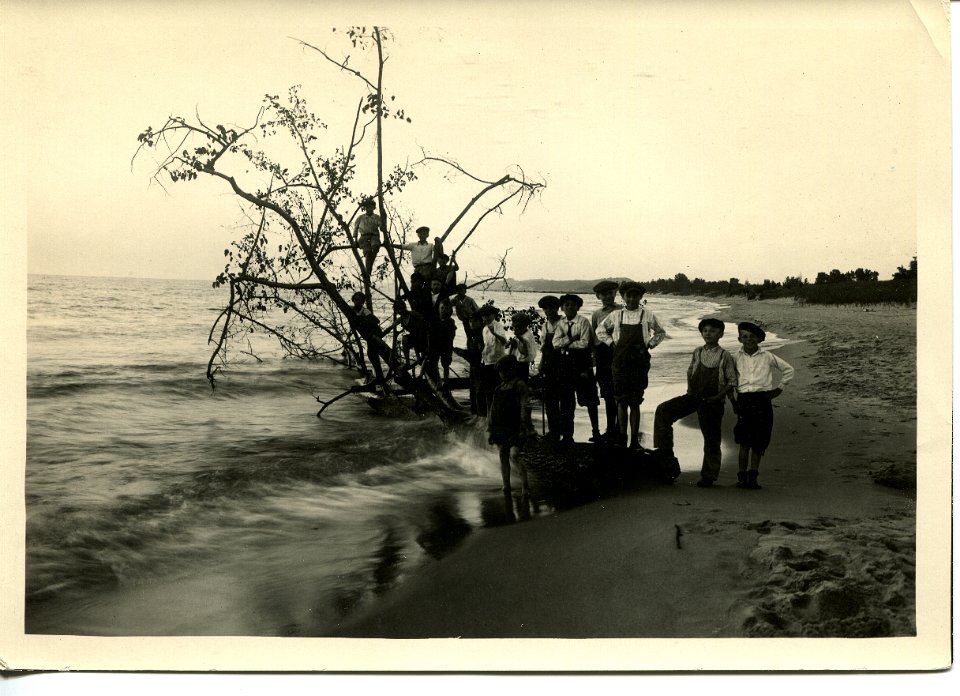 Campers on the Lake